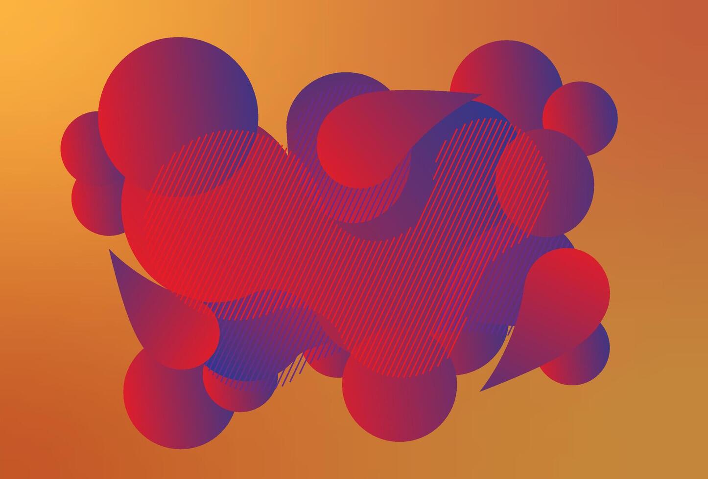 abstract modern graphic elements. Dynamical colored forms and line. Gradient abstract banners with flowing liquid shapes. Template for the design of a logo, flyer or presentation. . vector