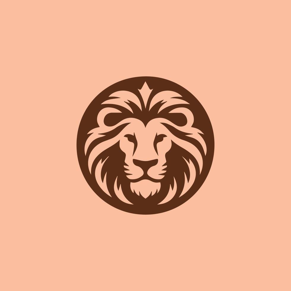 Lion king logo vector