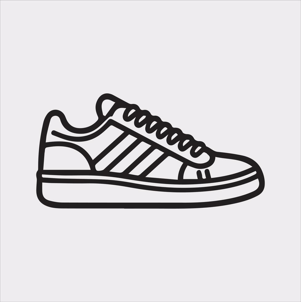 Fashionable Boot Silhouette Graphic for Your Collection vector