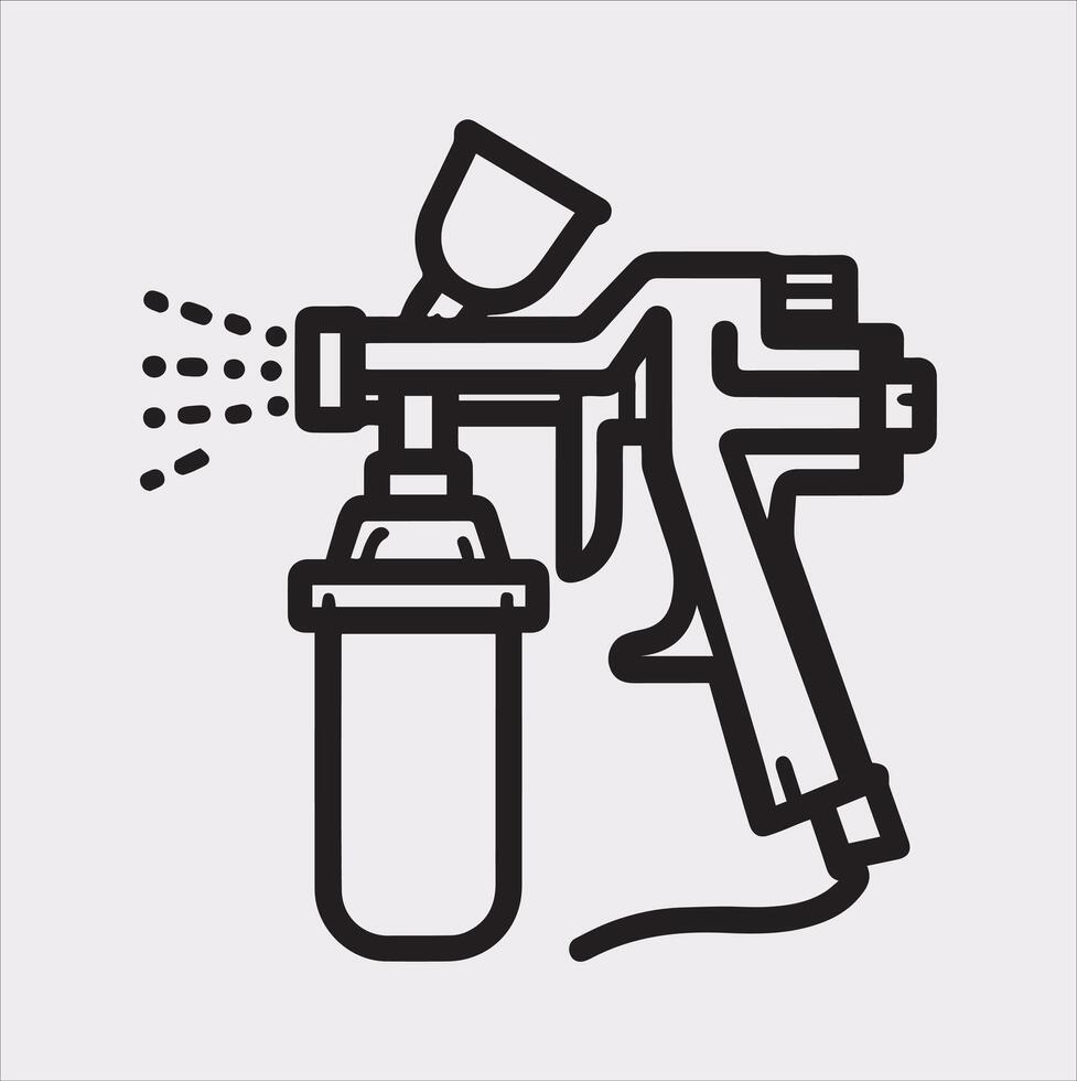 Spray Paint Silhouette for Urban Design vector