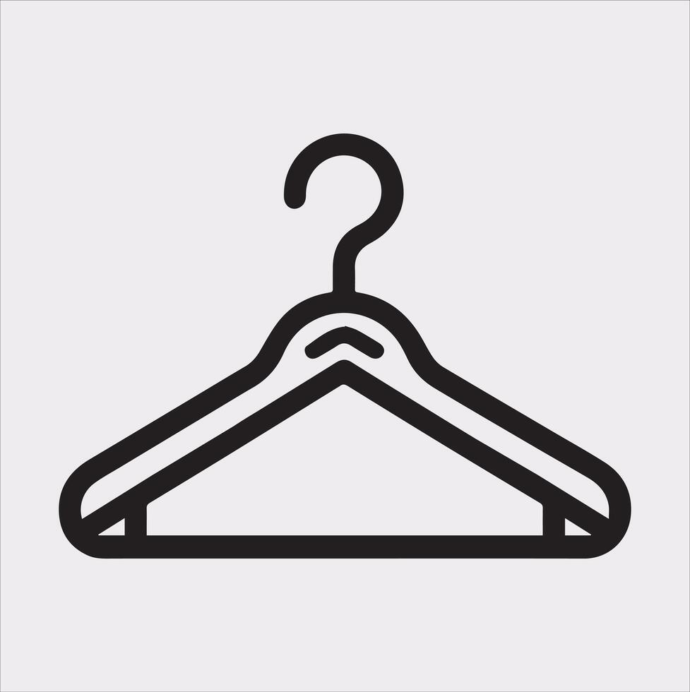 Hanger Silhouette Graphics for Professional Designers vector