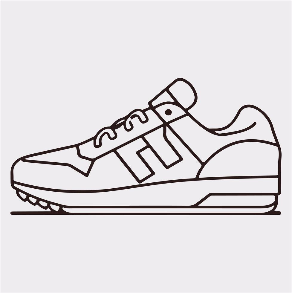 Fashion-Driven Boot Silhouette for Creative Use vector