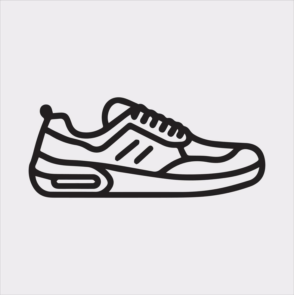 Unique Boot Silhouette Art on a White Canvas vector
