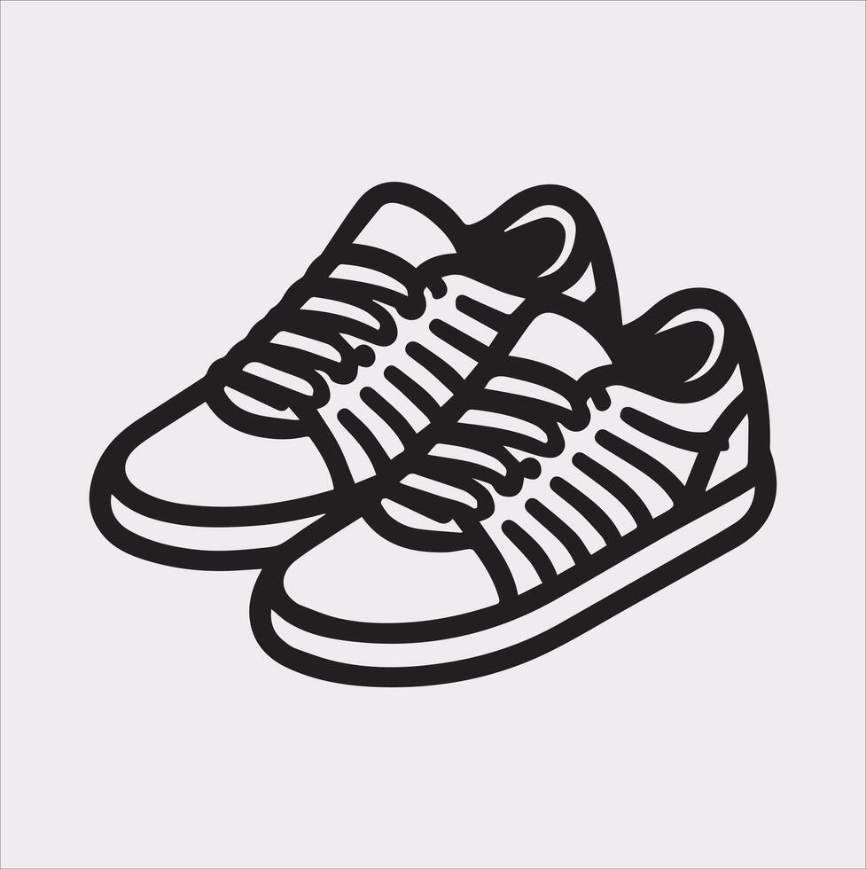 Stylish Black Boot Silhouette for All Occasions vector