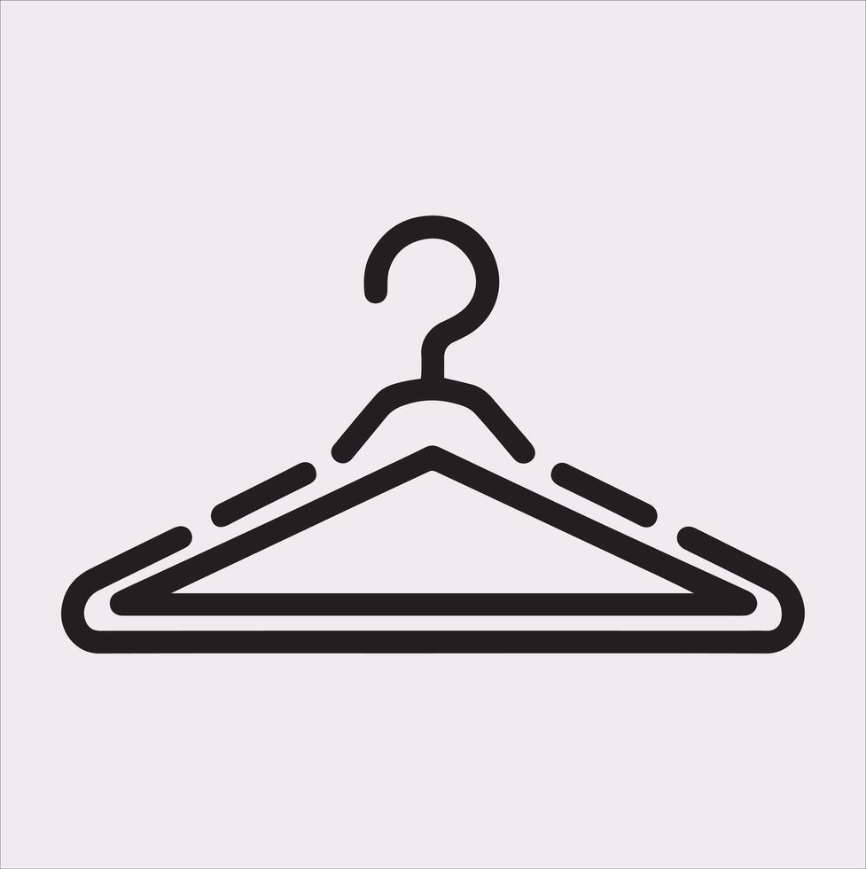Professional Hanger Illustration for E-commerce and Retail vector
