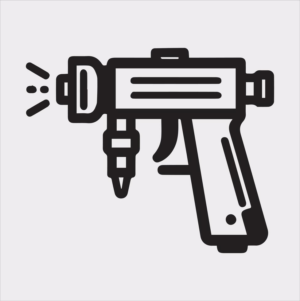 Creative Paint Spray Silhouette for Digital Projects vector