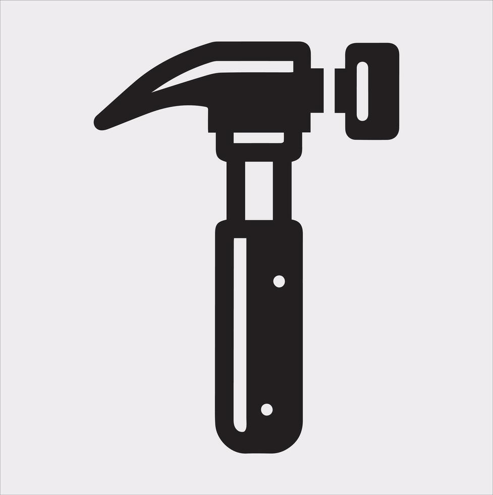 High-Quality Hammer Illustration for Professional Use vector
