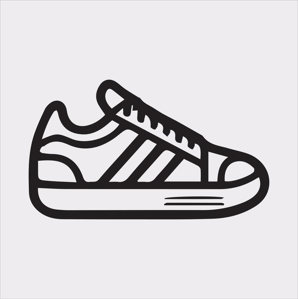 Dynamic Boot Silhouette Illustration for Creative Projects vector