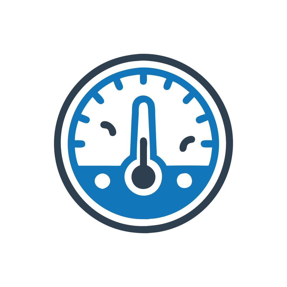 Climate Control Icon on white background vector