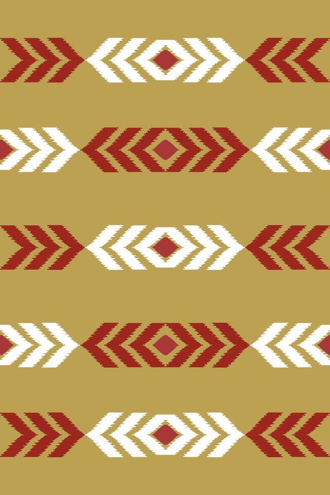ikat tribal traditional pattern. vector