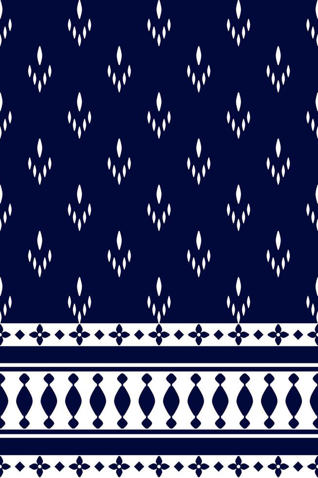 ikat ethnic pattern. ikat geometric ethnic pattern design. vector