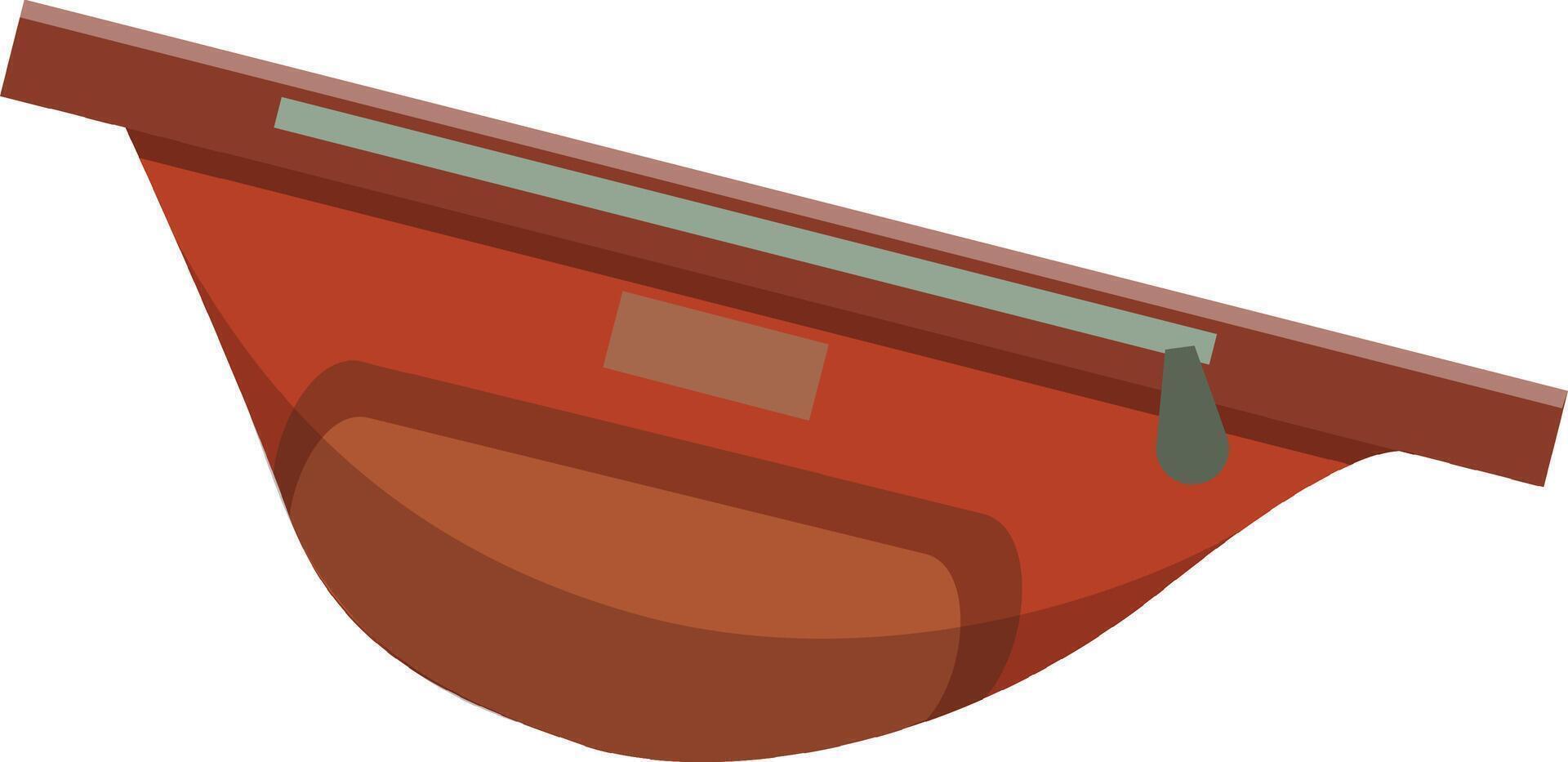 Securely carry personal items with this stylish red waist bag, perfect for travel or everyday use. Modern urban design makes it a must have fashion accessory vector