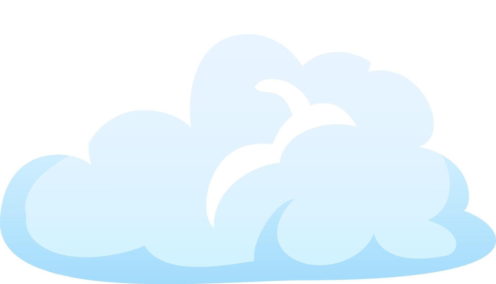 A soft fluffy cloud drifts lazily in the clear blue sky contributing to a peaceful and tranquil atmosphere on a sunny day vector
