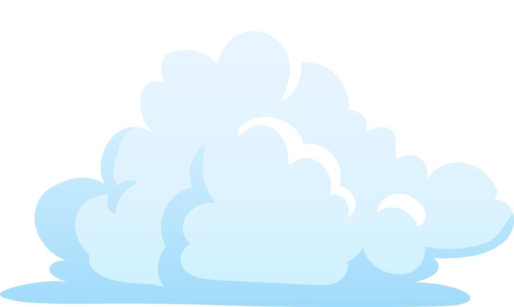 White fluffy clouds float gently against a bright blue sky embodying a peaceful and calming scene typical of a sunny afternoon outdoors vector