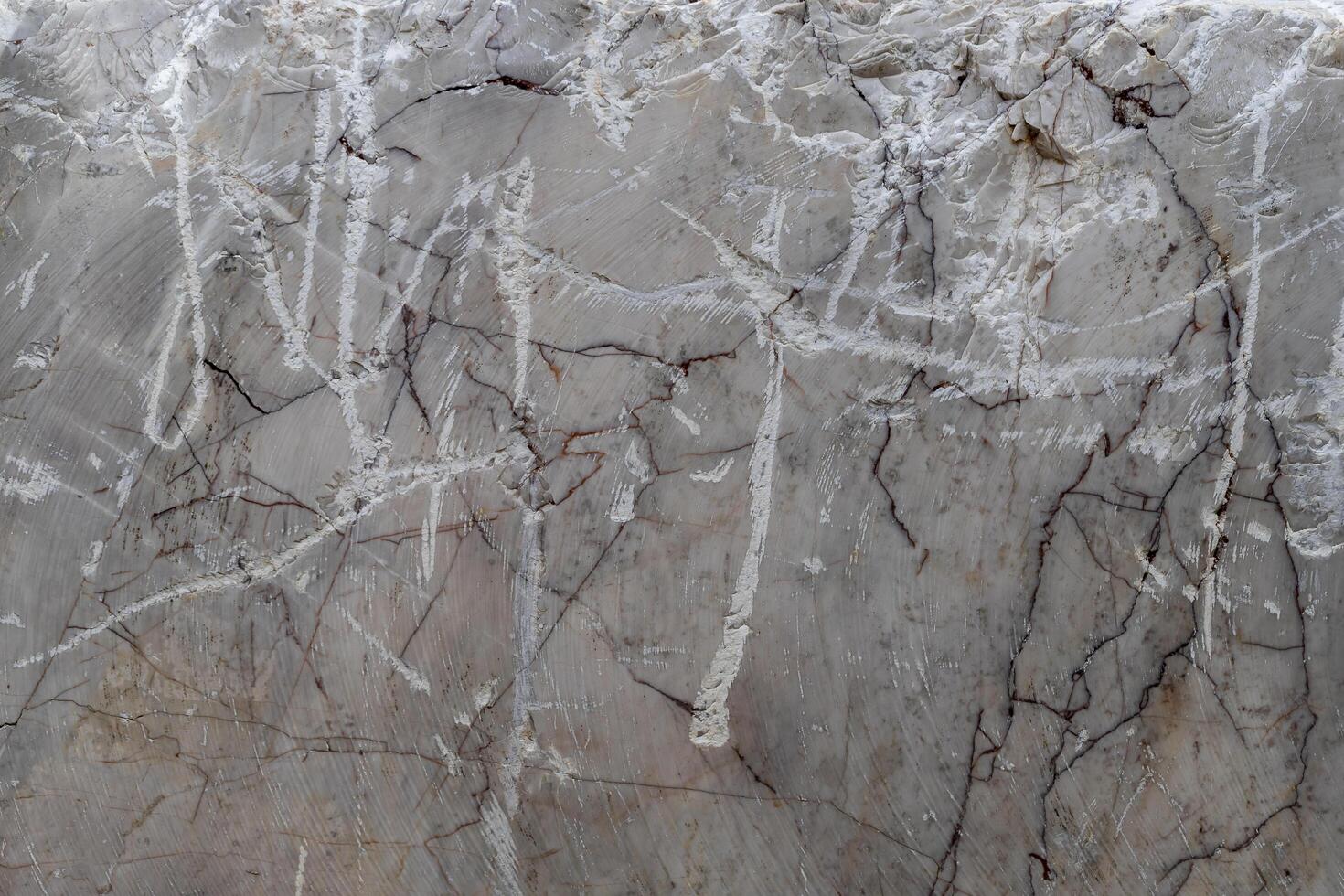 Circular Saw Blade marks on marble, Rustic marble texture, natural Matt marble, texture abstract background photo