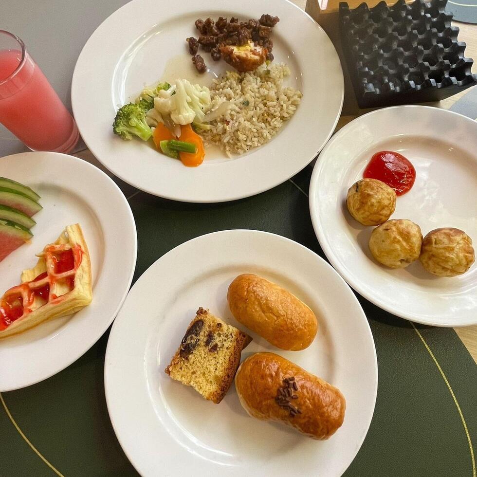 When the breakfast buffet looks this good, you know it is going to be a great day photo