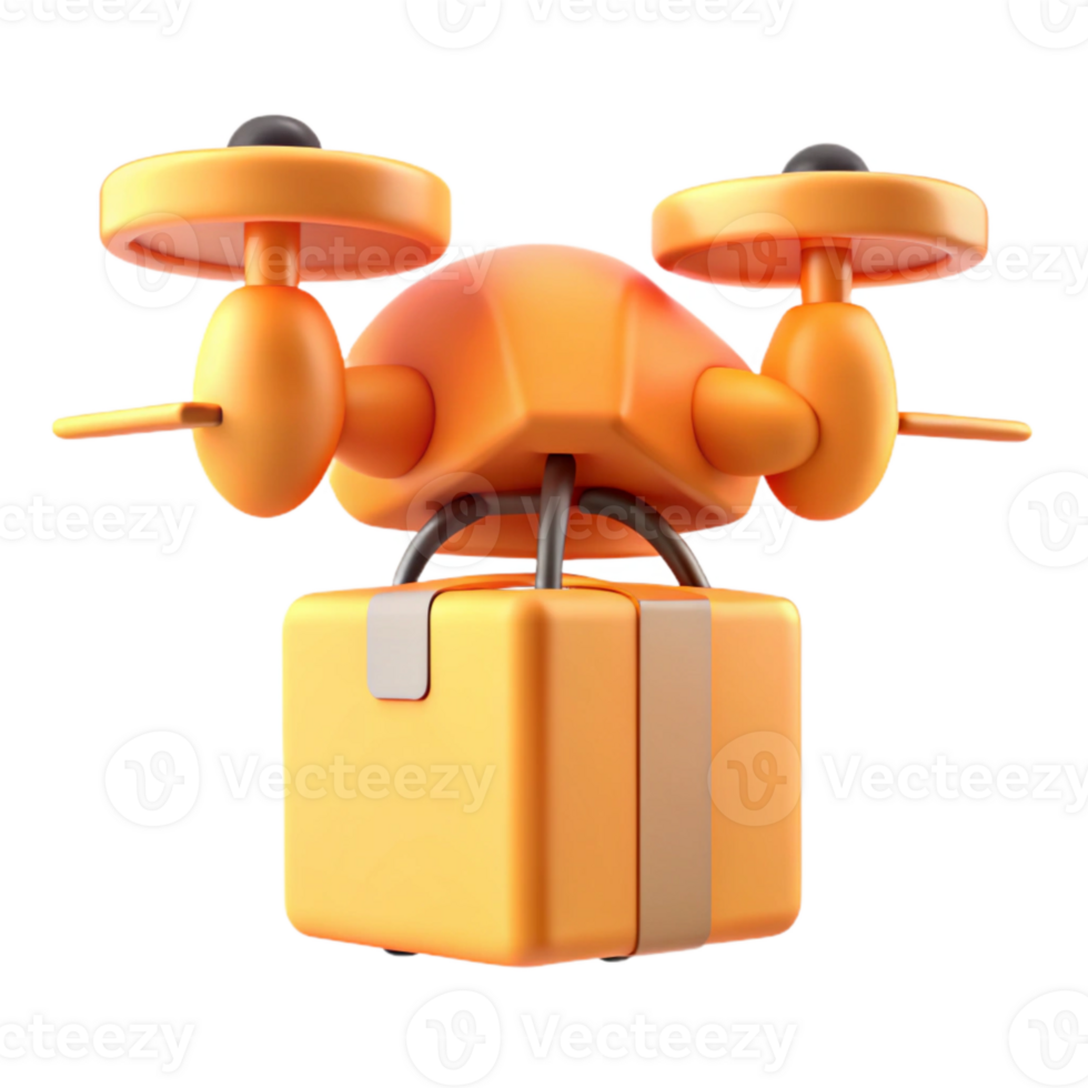 Drone Delivery The Future of Package Shipping png