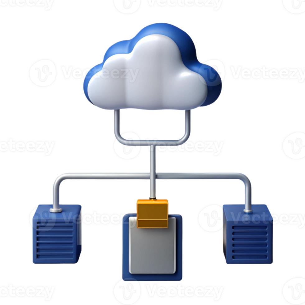 Cloud-Based Network Infrastructure with Secure Access png
