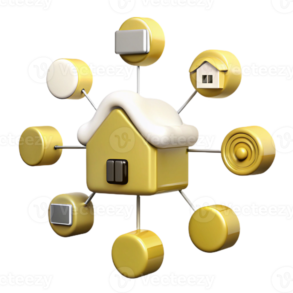 Smart Home Automation Connecting Devices and Enhancing Lifestyle png