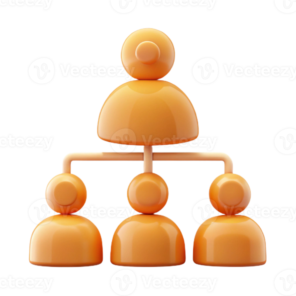 Hierarchical Structure Illustration Team, Leadership, Management, Organization, Hierarchy png