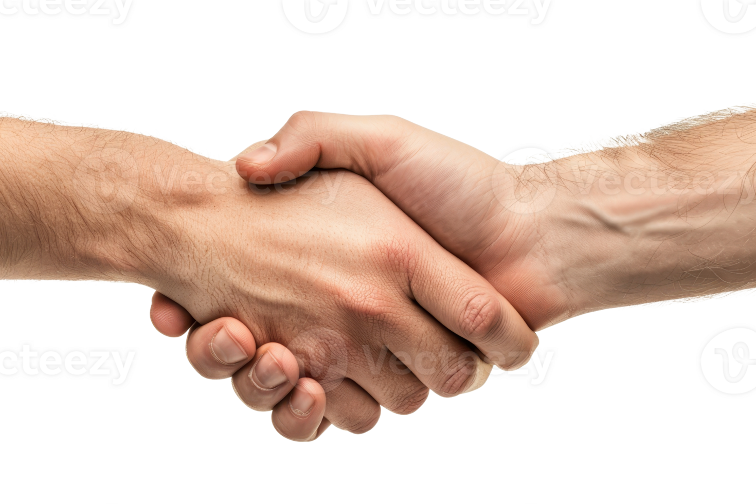 Close-up of two hands shaking, symbolizing partnership, agreement, and cooperation in a business or personal context. png