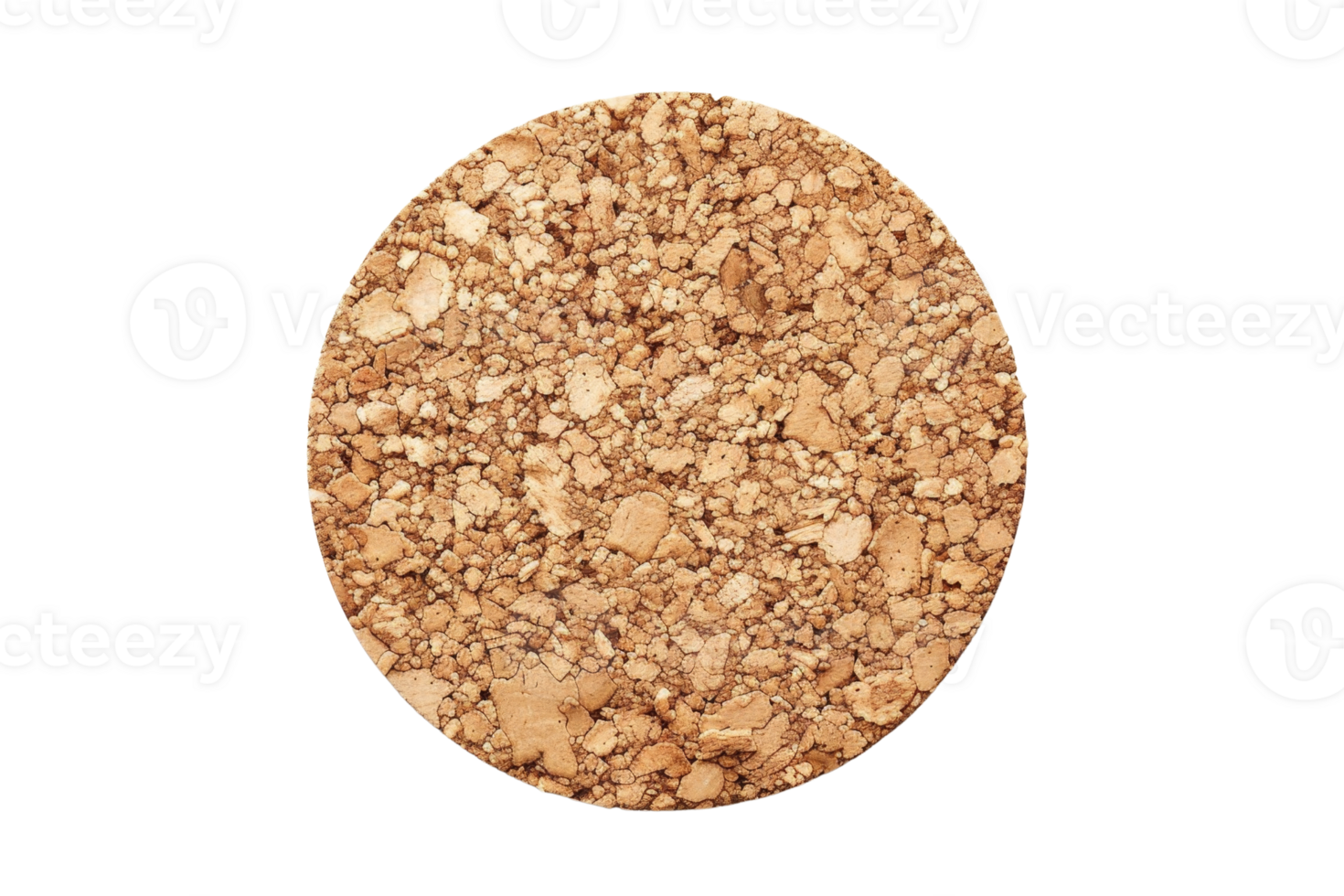 Close-up image of cork material texture, perfect for backgrounds, environmental themes, and natural product applications. png