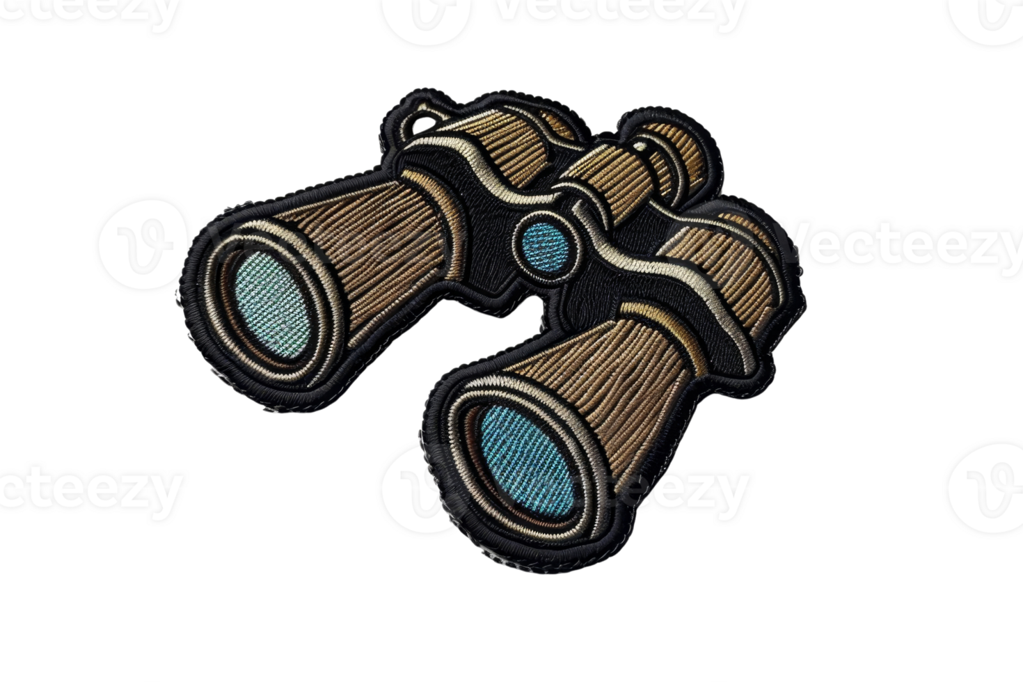 Vintage style illustration of binoculars. Detailed drawing showcasing the intricate design of retro binoculars, ideal for exploration themes. png