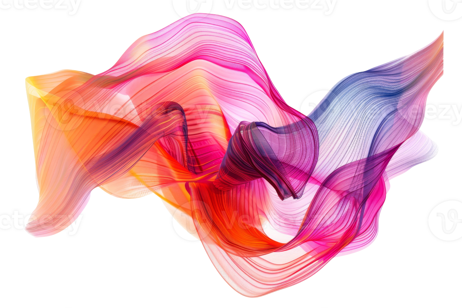 Vibrant abstract digital art with colorful swirling lines creating a dynamic, flowing visual effect. Perfect for modern and creative projects. png