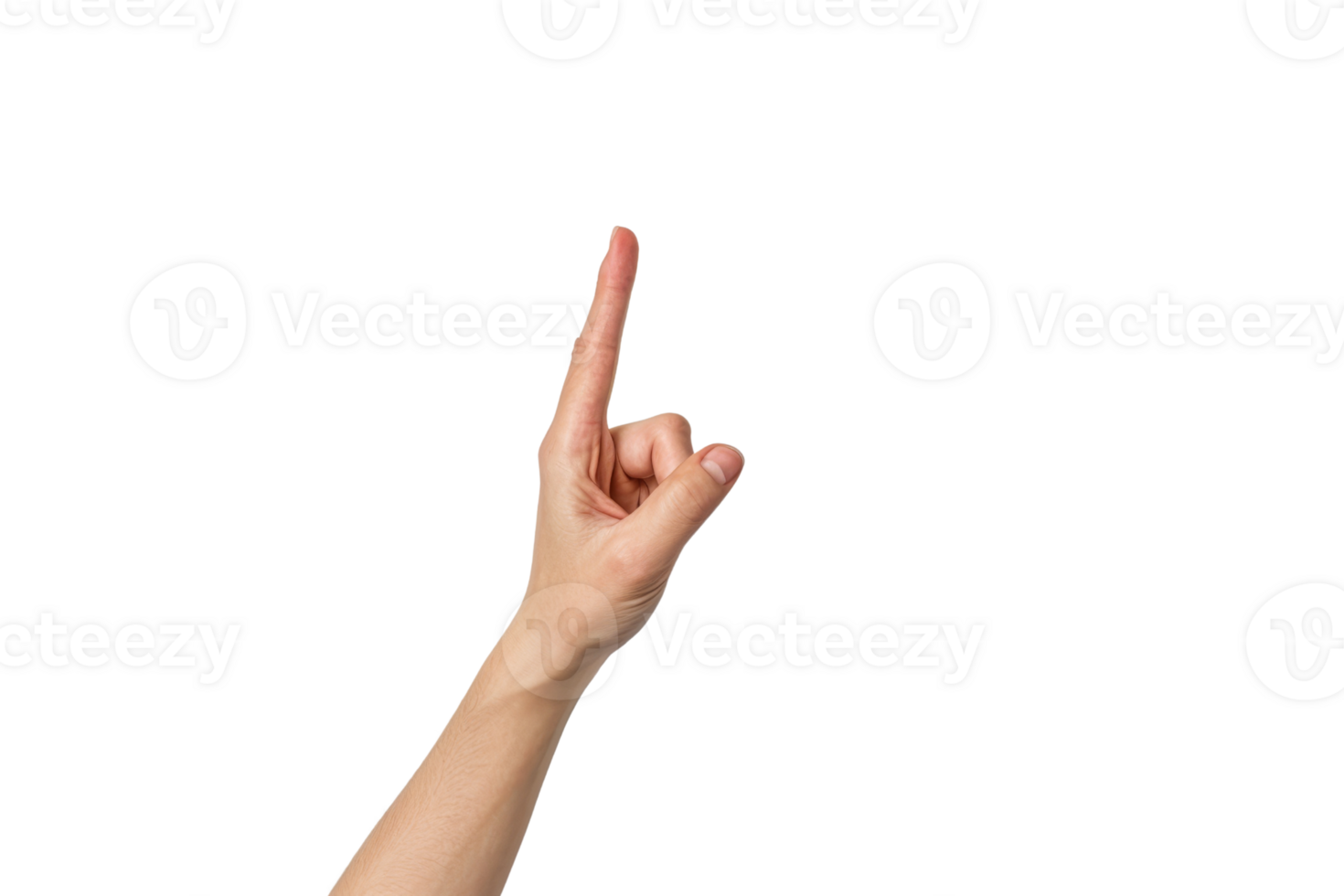 A hand pointing up with a finger on the number 1. Concept of importance and emphasis, as if the finger is trying to draw attention to something png