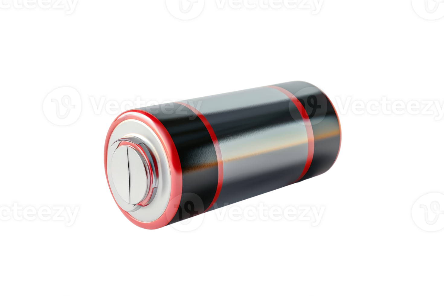 High-quality image of a single AA battery displaying energy power and technology, perfect for various electronics and energy-themed projects. png