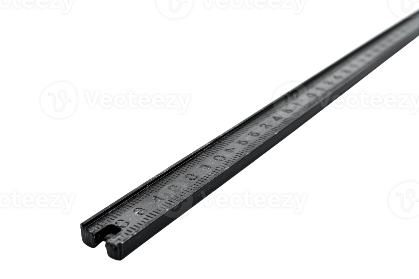 A ruler with the numbers 1 through 12 is shown. The ruler is black and has a white background png