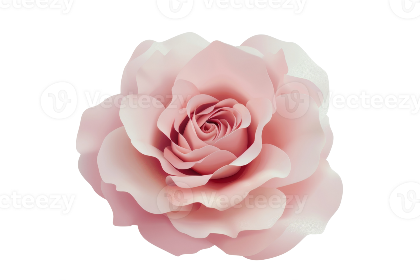 A rose is the main focus of the image, with its petals and stem visible. The rose is pink and white, and it is the only flower in the picture. The image has a serene and peaceful mood png