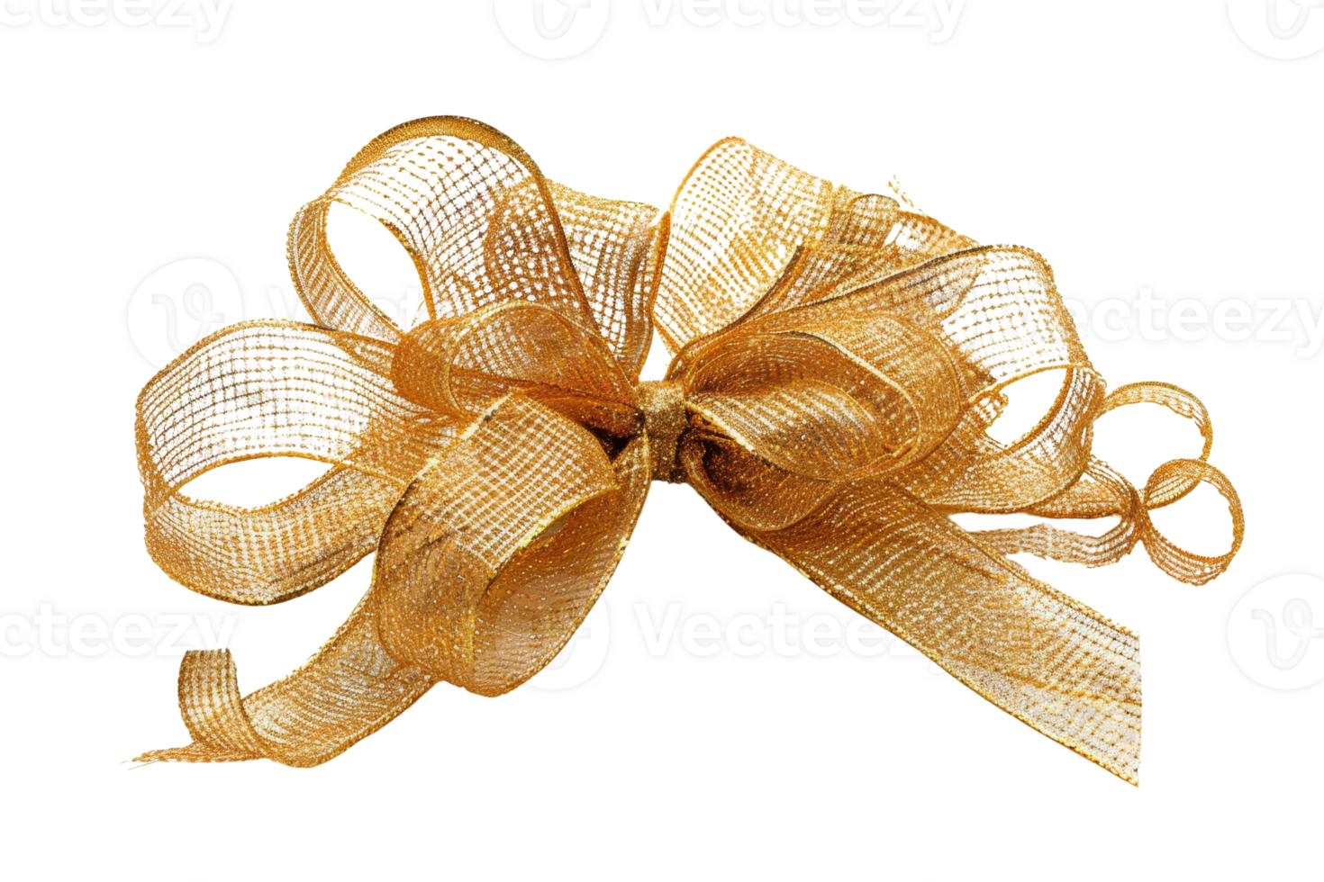 A gold ribbon with a bow on it. The ribbon is shiny and has a gold color. The ribbon and bow are arranged in a way that creates a sense of elegance and sophistication png