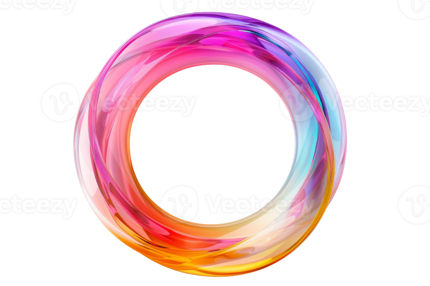 A colorful circle with a rainbow of colors. The circle is very large and has a lot of detail png