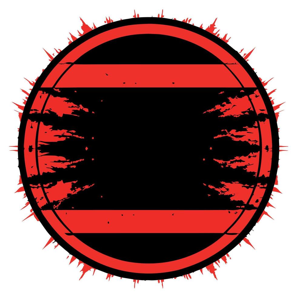 Black and red grunge texture. Scary red black vector