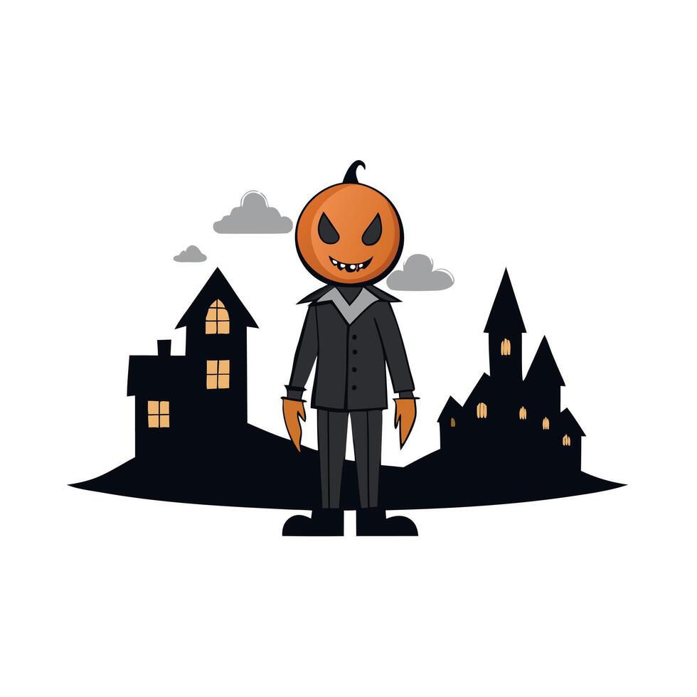 Halloween candy displayed on black background with empty space vector