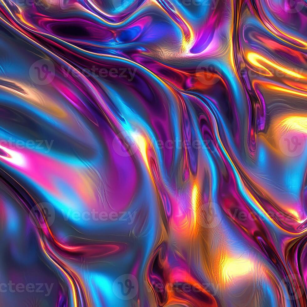 Vibrant swirling colors in a smooth, glossy texture, perfect for abstract designs. photo