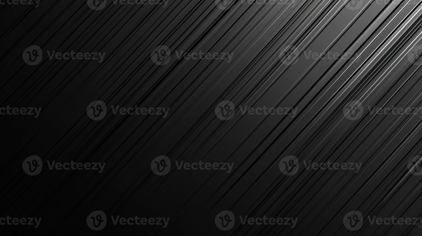 Abstract black texture with diagonal lines, perfect for background design. photo