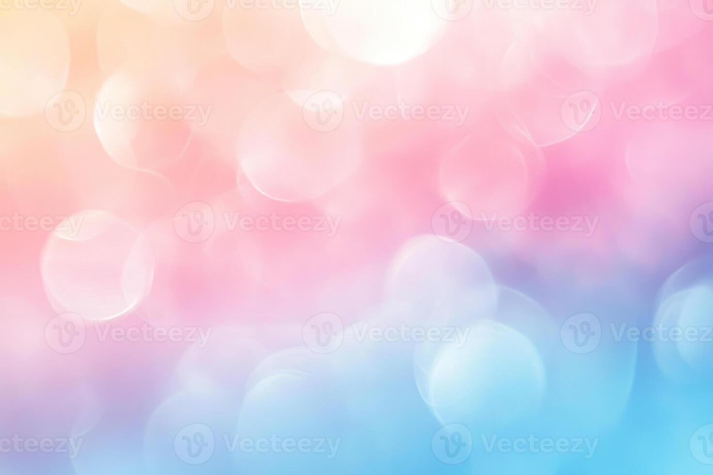 Colorful bokeh background with soft pastel hues and dreamy atmosphere. photo