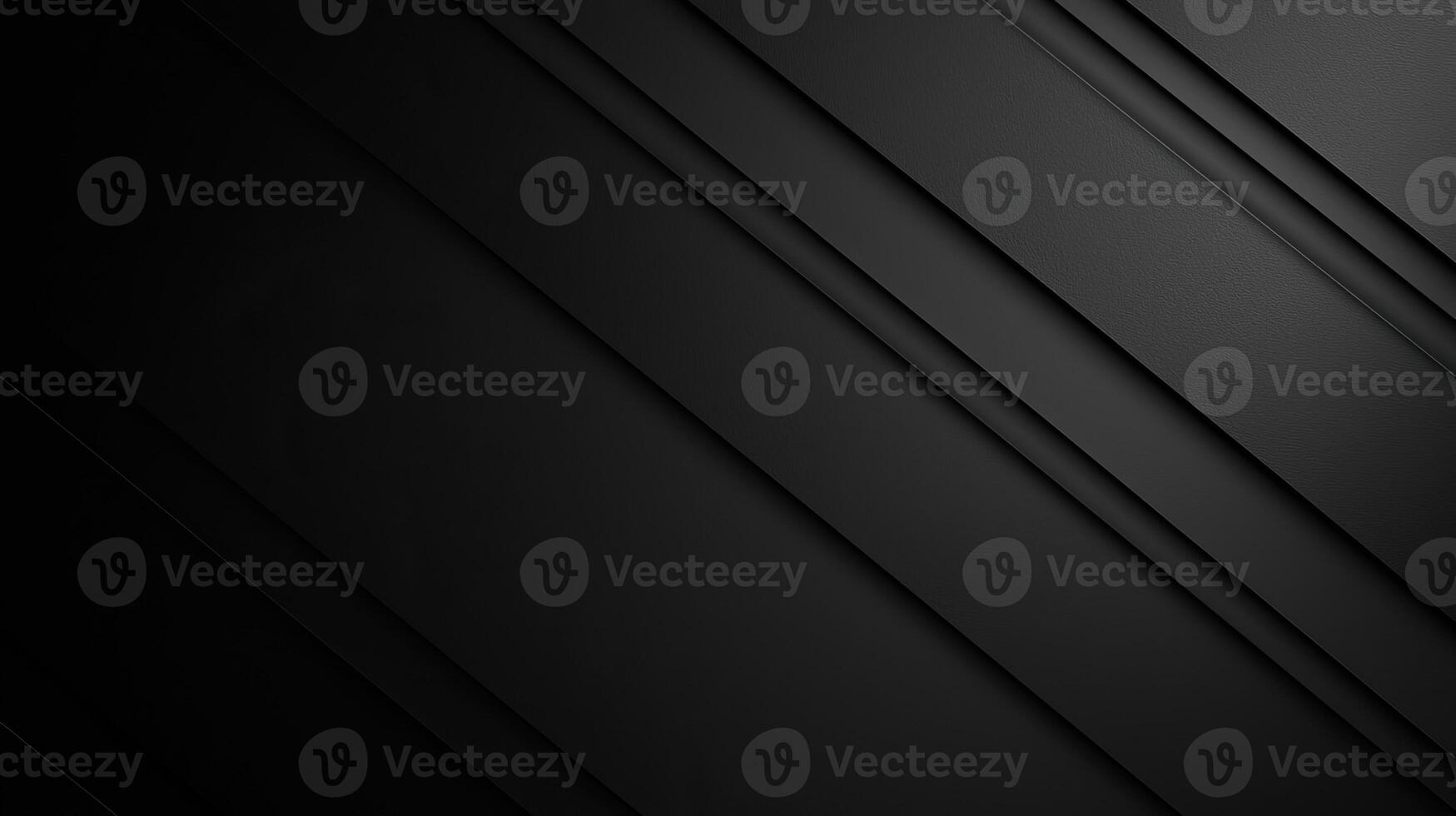 Abstract geometric black background with diagonal lines, ideal for modern design projects. photo
