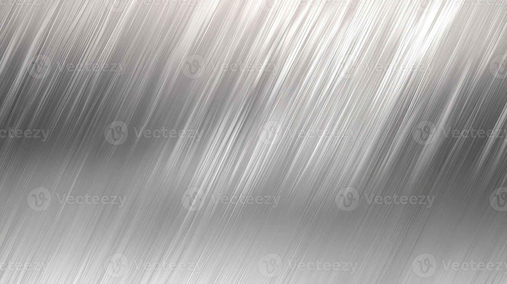 Abstract silver texture with a brushed effect, perfect for backgrounds or overlays. photo