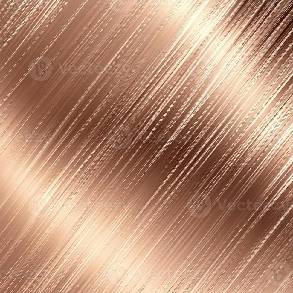 Abstract brushed metallic background with soft champagne tones, ideal for modern design and contemporary art. photo