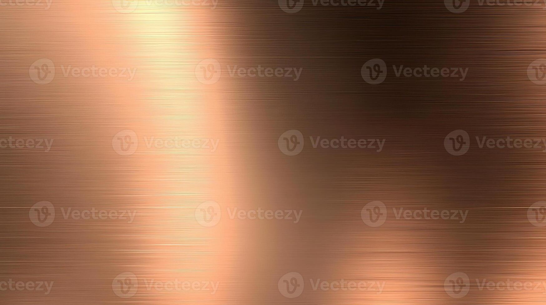 Abstract copper metal texture with a smooth brushed surface. photo