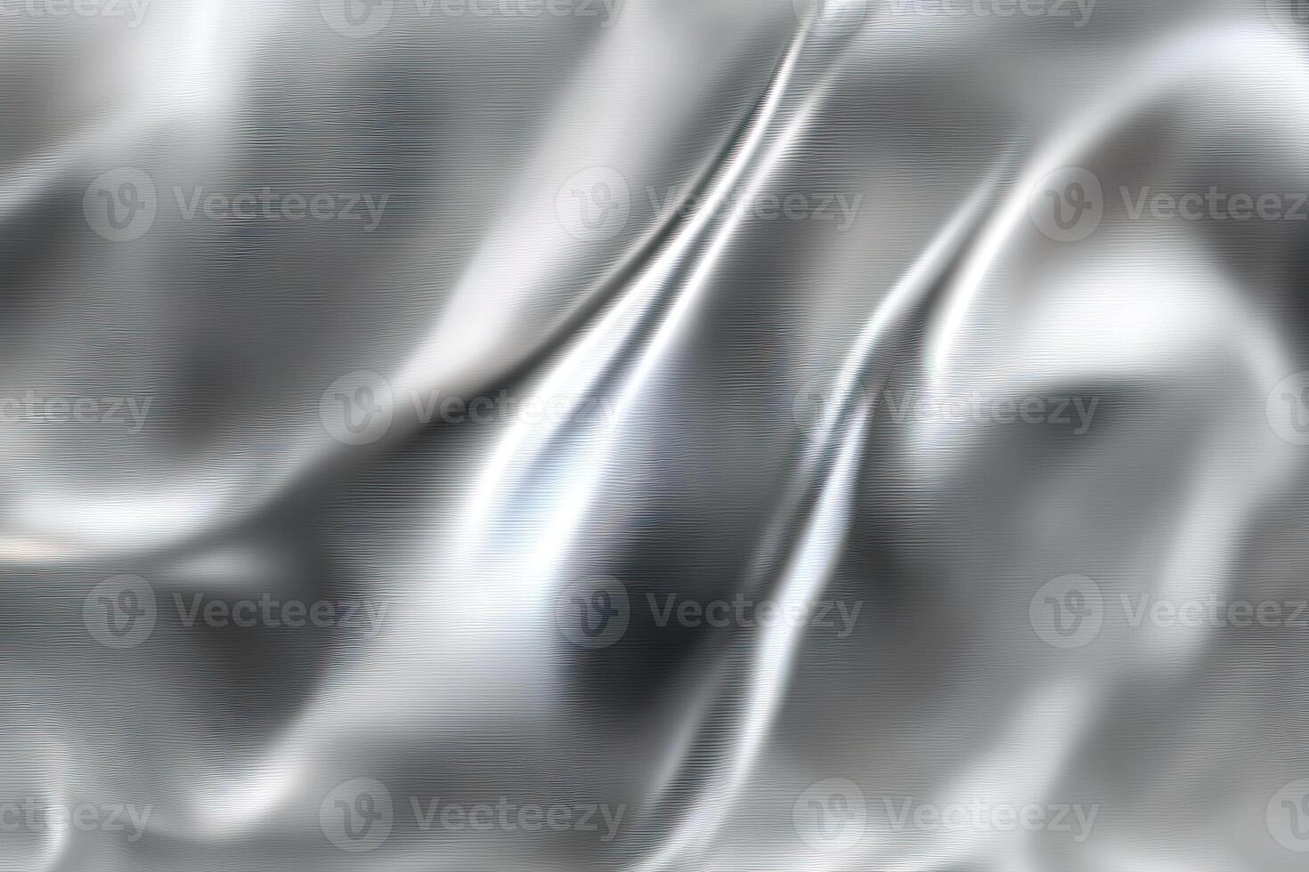 Elegant silver liquid metal texture - Luxurious molten chrome background with smooth reflective surface, perfect for premium design projects like luxury branding, wedding invitations, product mockups photo