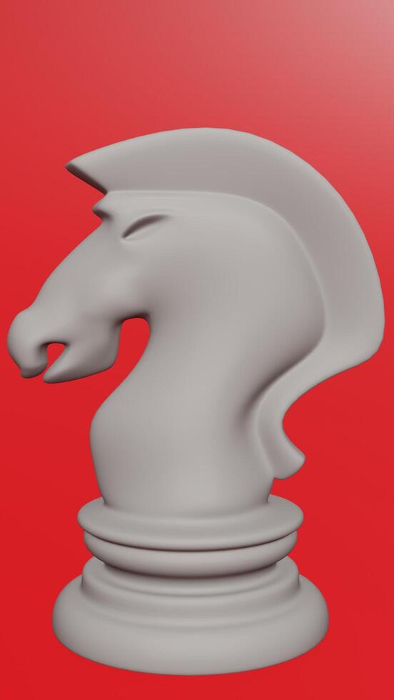 3d pawn in chess with different different background photo