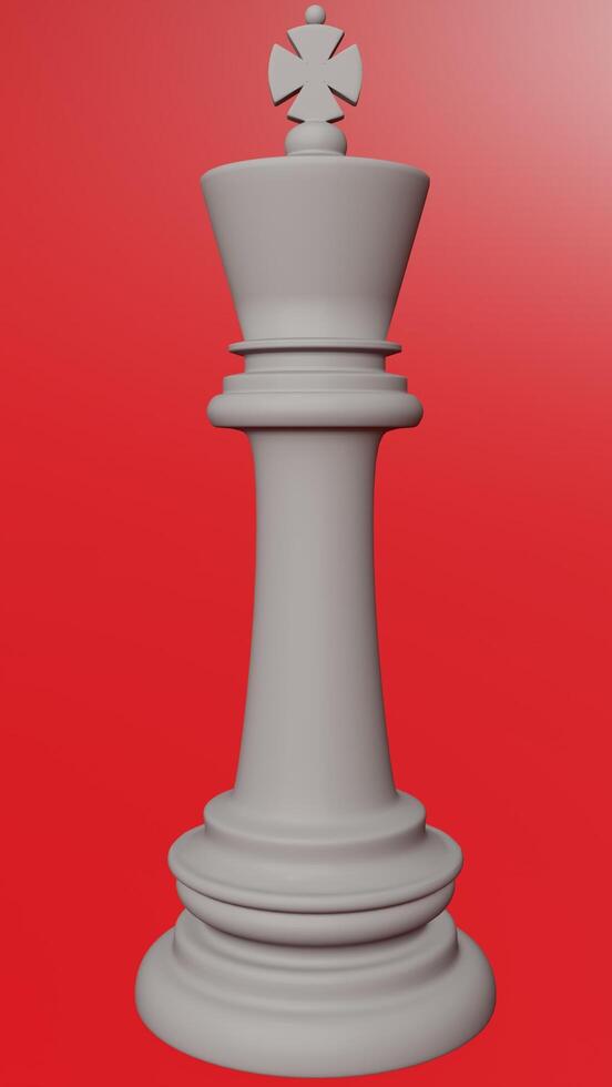 3d pawn in chess with different different background photo