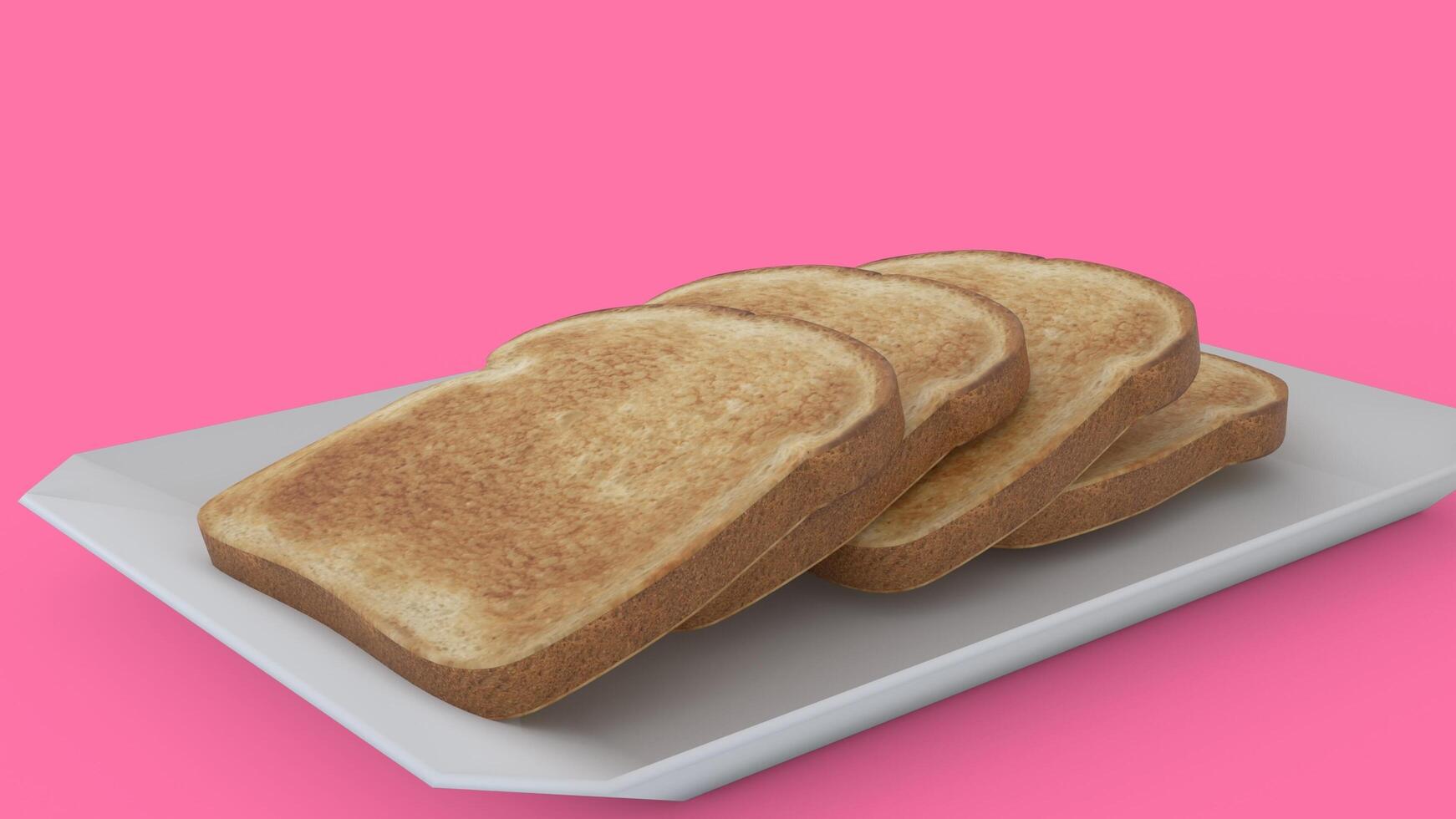 bread on plate with different different backgrounds 4k photos