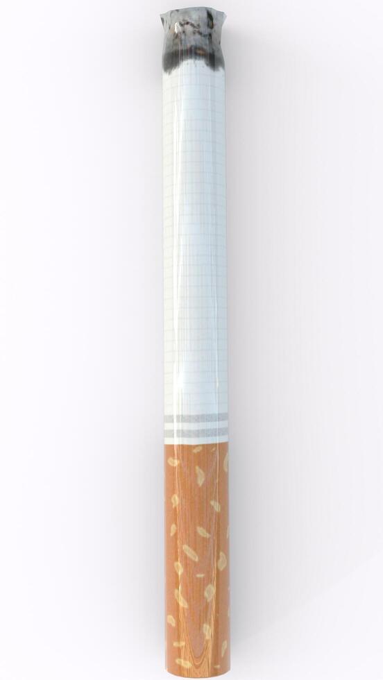 cigarette with white background photo