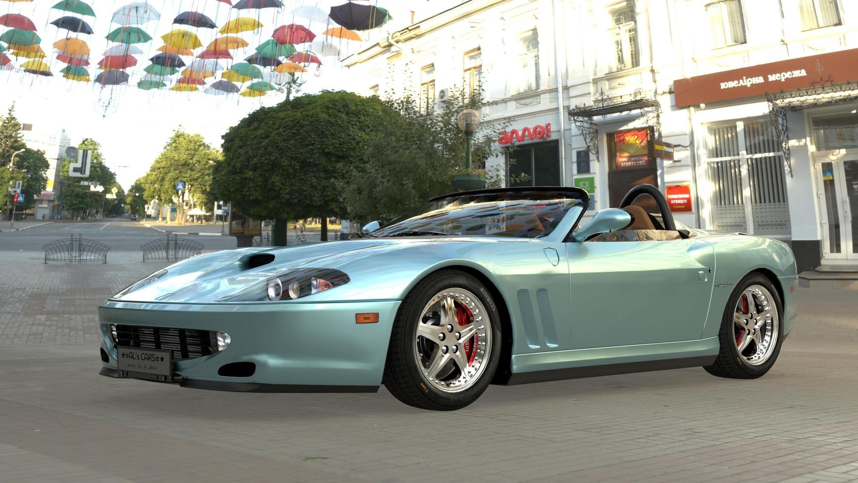 luxury car on street 4k photos 2024