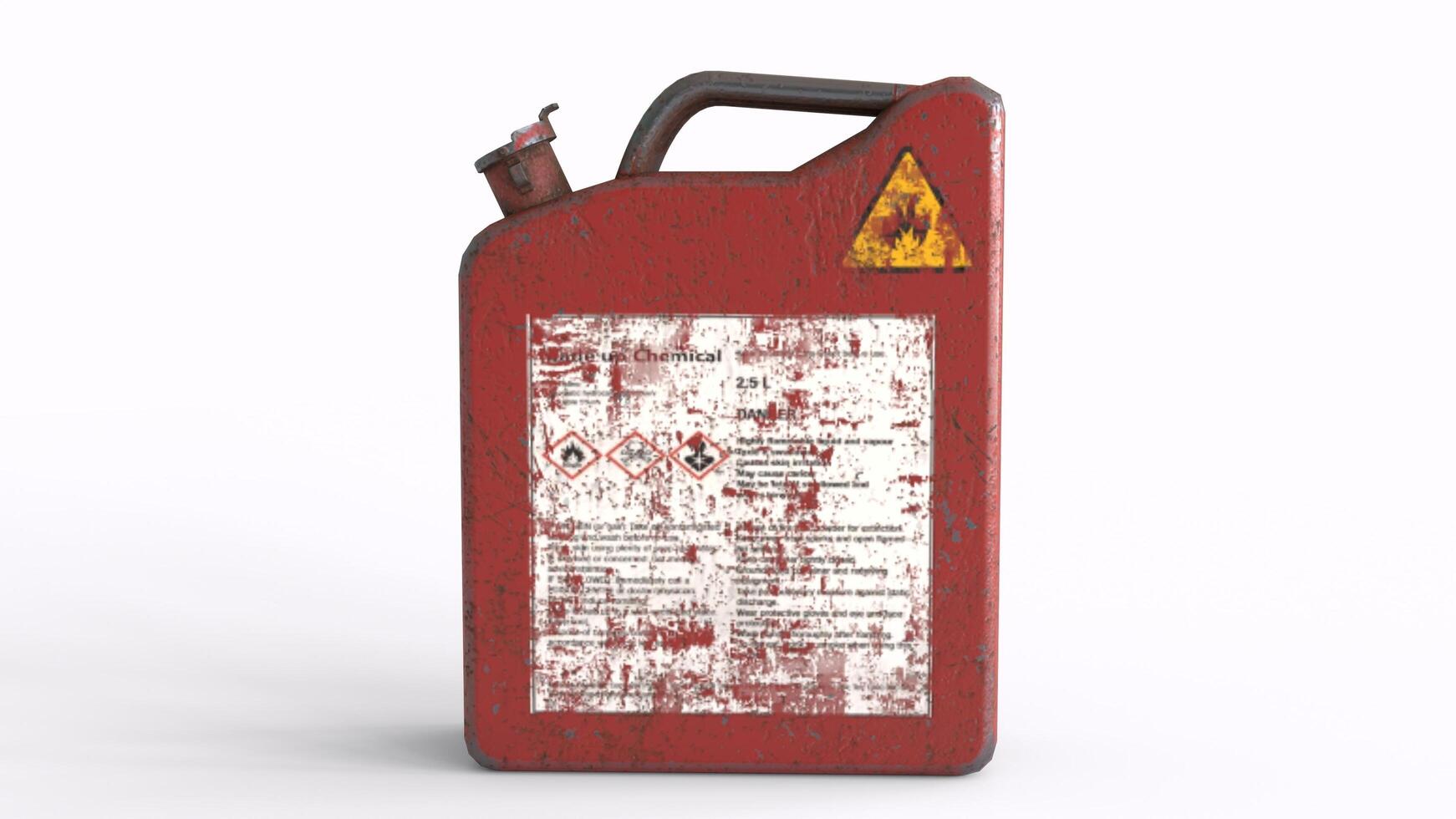 oil can with different different angle view and white background photo